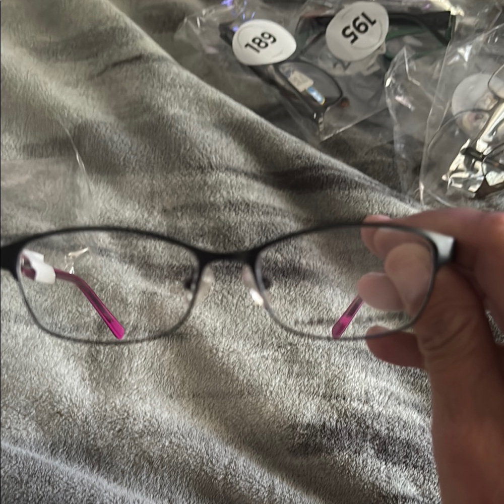 Hard Candy Black and Pink Glasses